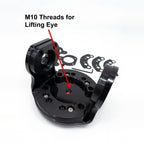Single Pin Tight Spot – M10 threads for the lifting eye