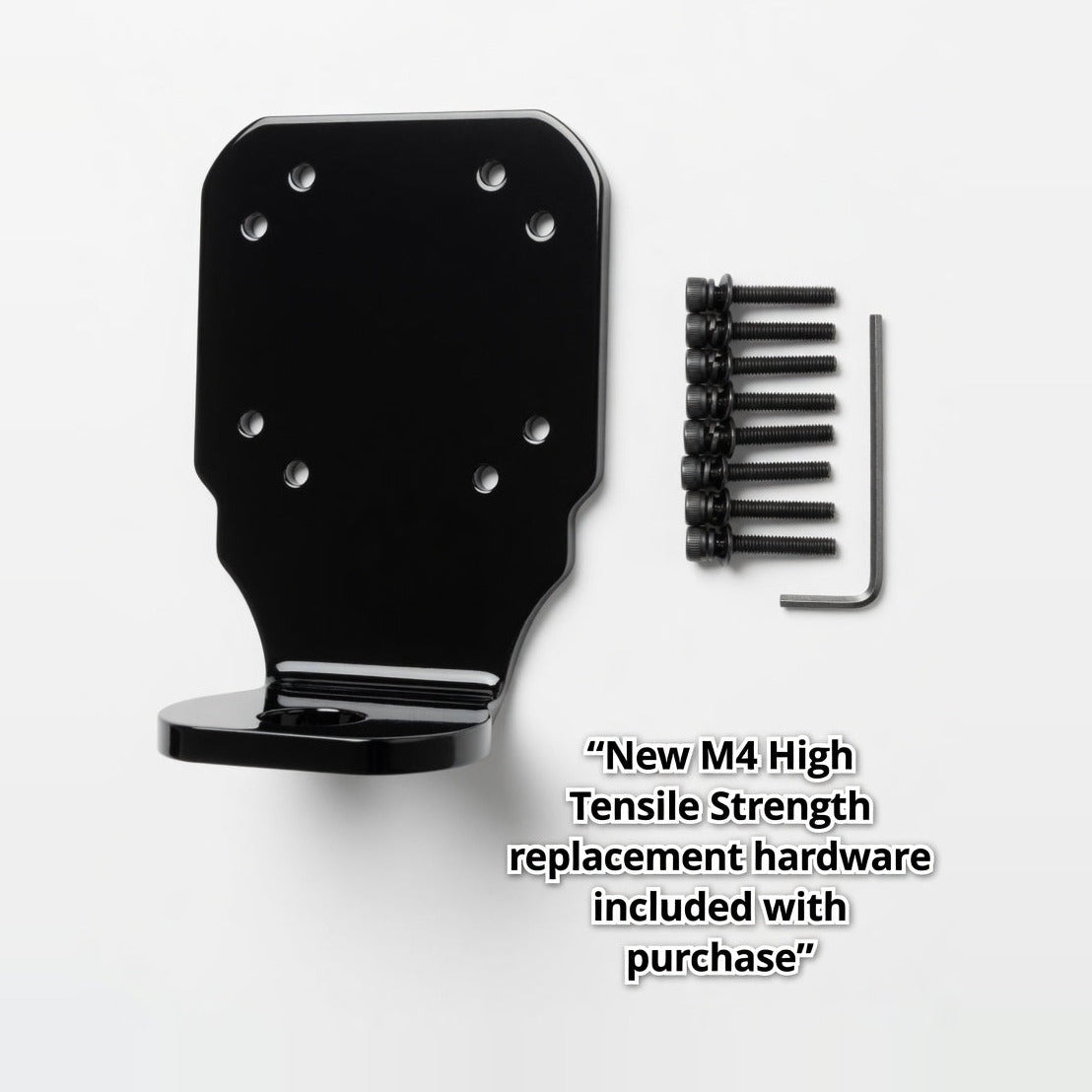 Doubler Plate – Mount with new M4 high tensile strength replacement hardware