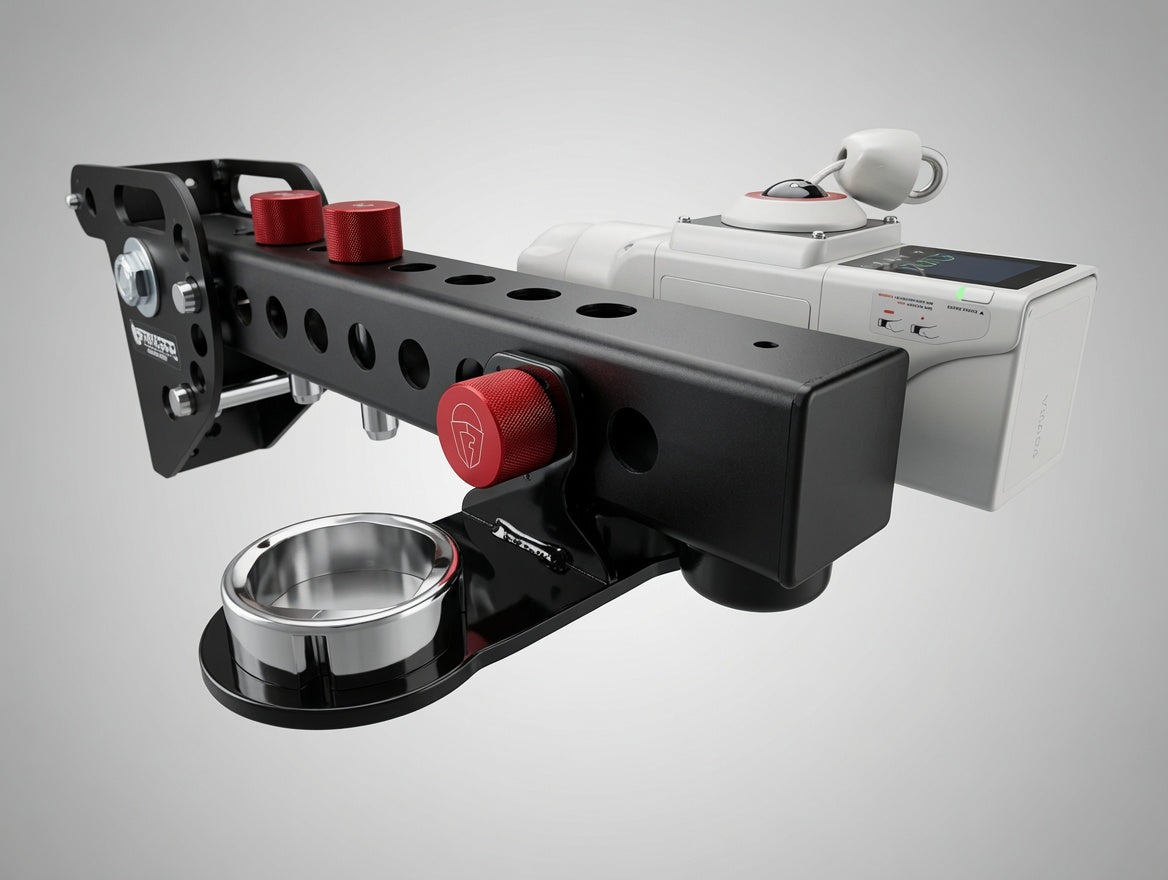 Double Offset Drop Mount - Single Pin 3x3 Rack