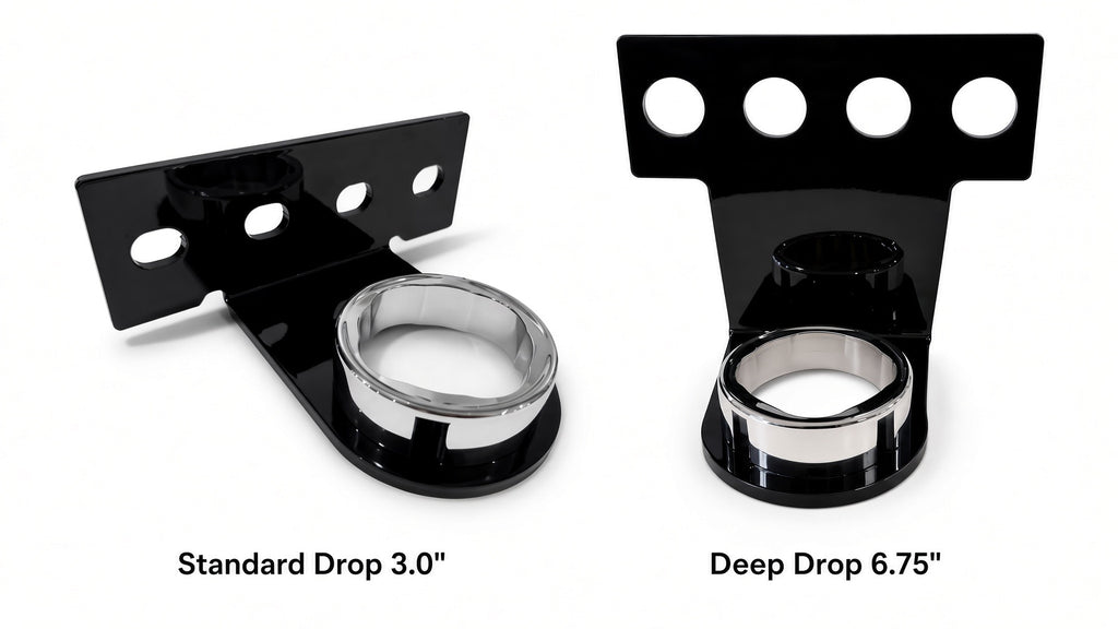 Side Mount – Bolt On Offset Drop