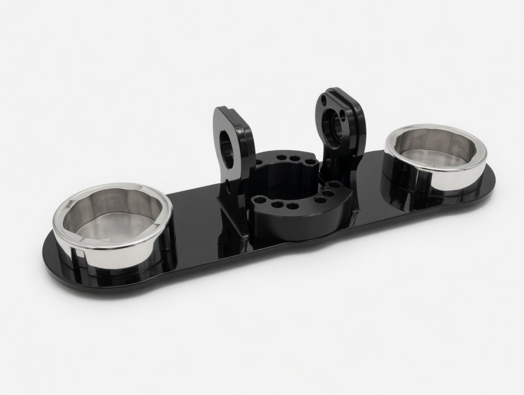 Double Offset Drop Mount - Single Pin 3x3 Rack