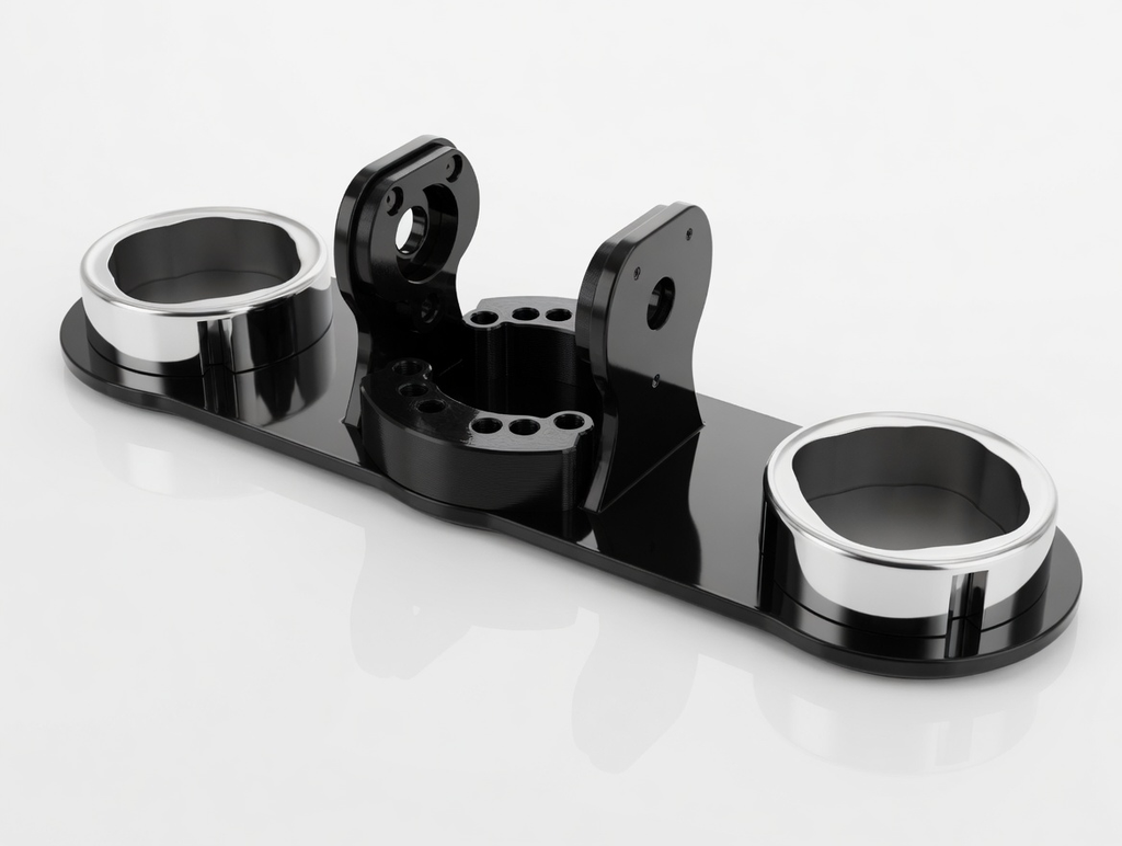 Double Offset Drop Mount - Single Pin 3x3 Rack – Voltra Mounts
