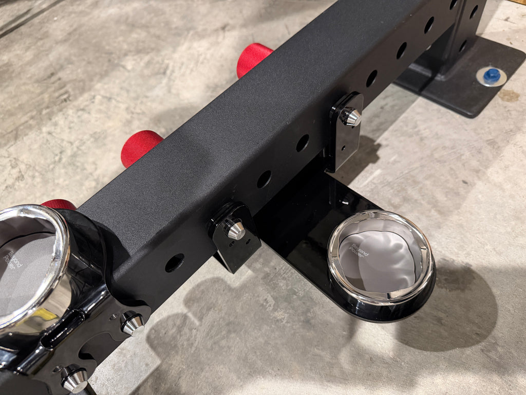 Offset Drop Mount - 5/8" Dual Pin | 3x3 (75mm) Racks