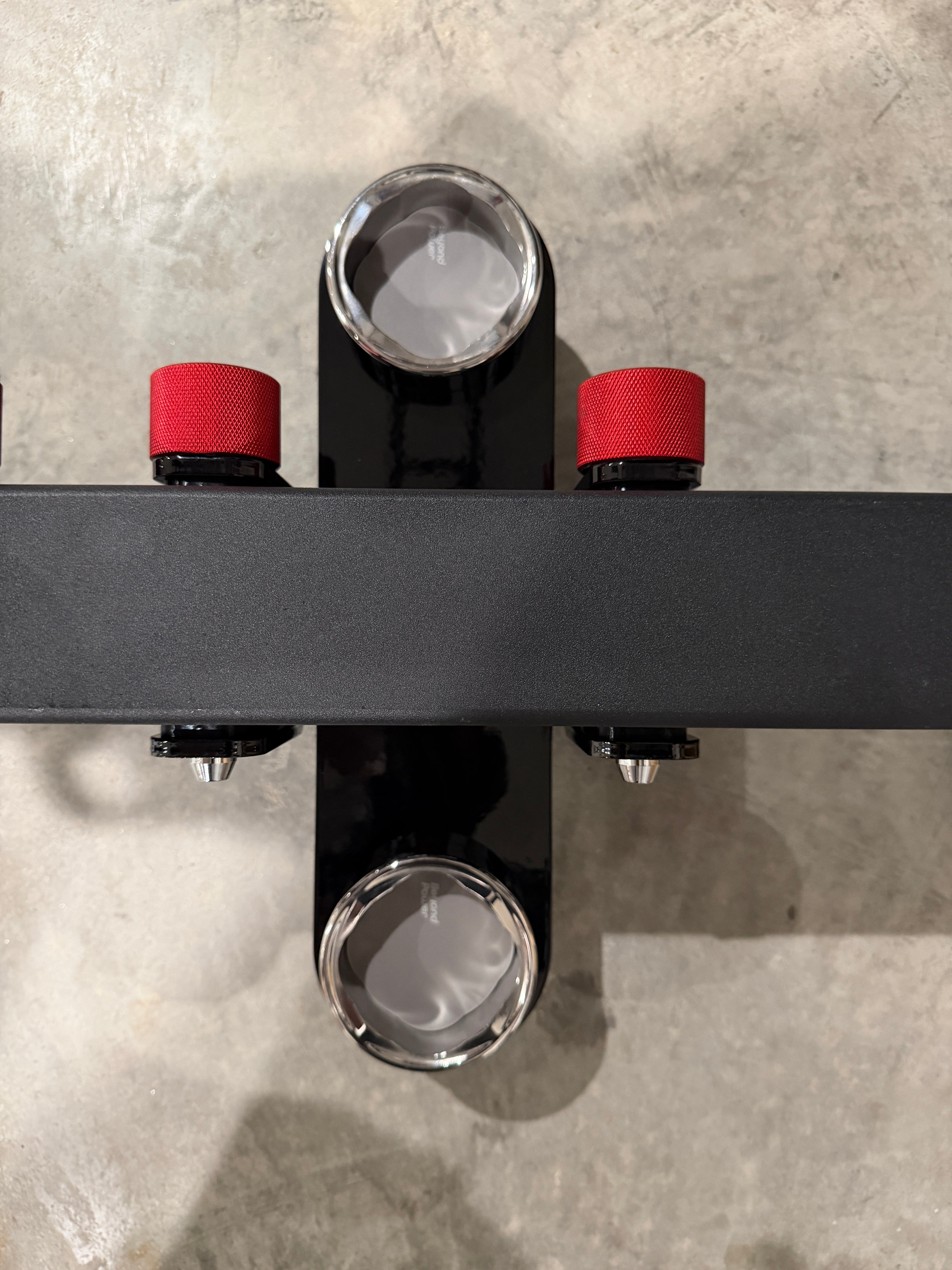 Double Offset Mount - 5/8" | 3x3 (75mm) Racks