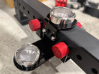 LEGACY Double Offset Mount - Dual Pin, Two Hole, 5/8" - 75mm Racks