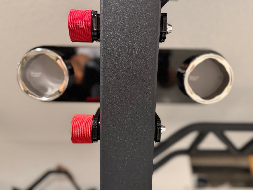 Double Offset Mount - 5/8" | 3x3 (75mm) Racks