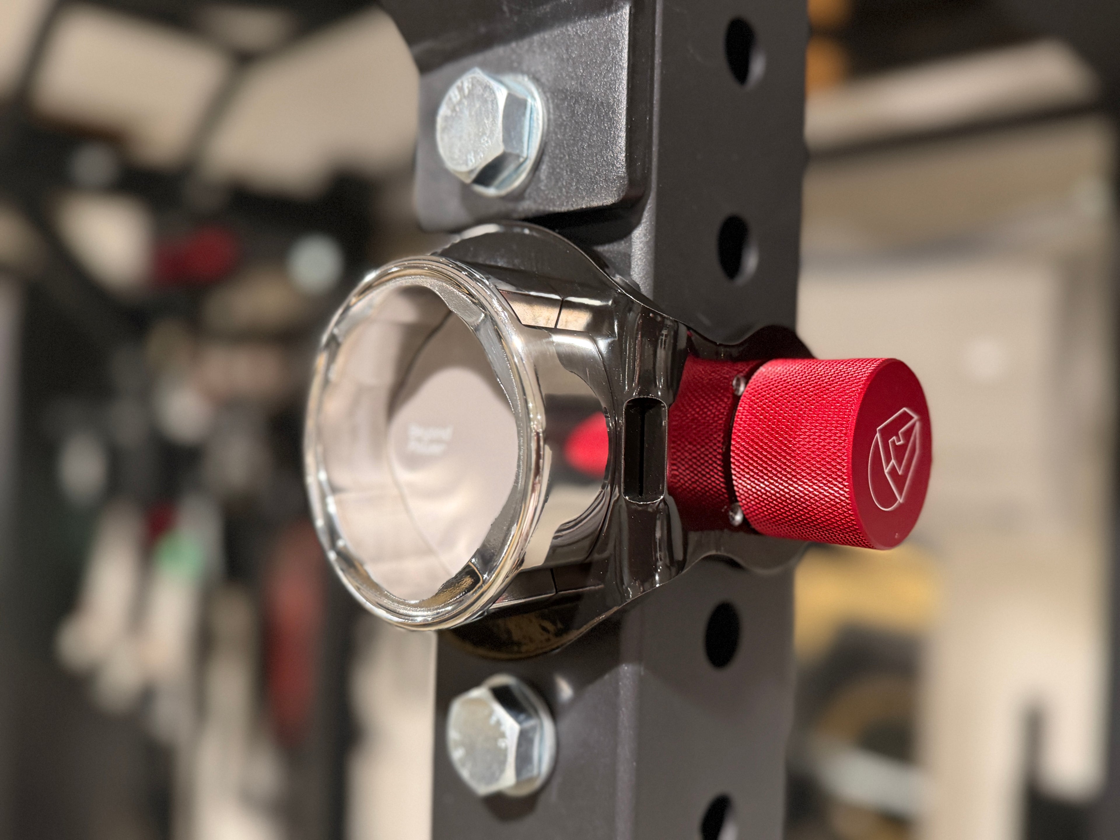 1" Single Pin Voltra Mount for Beyond Power VOLTRA I – Tight Spot Fit | 3x3 Racks