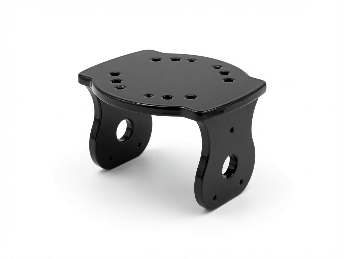 Low Profile Single Pin Mount – Tight Spot Fit | Flat Foot 2–2.25" Tubing