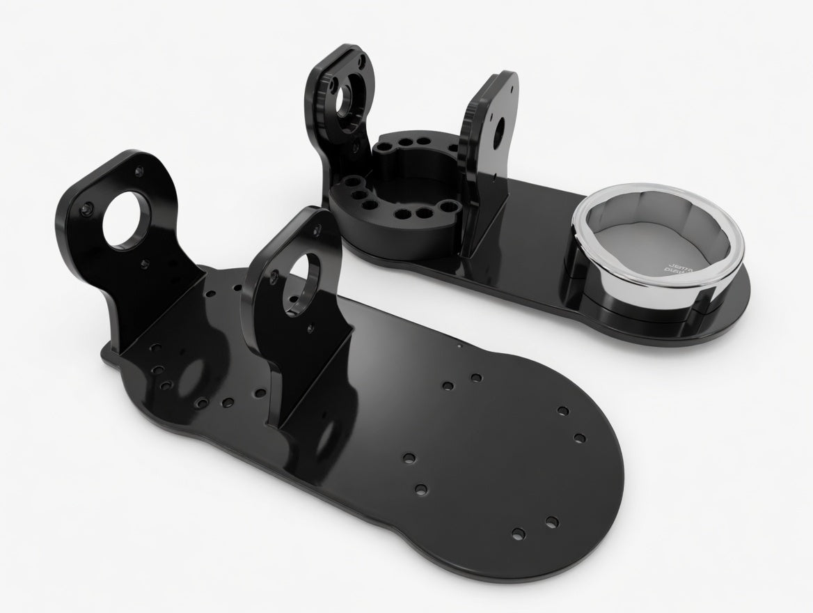 Offset Drop Mount for Beyond Power VOLTRA I - 1" Single Pin 3x3 Rack