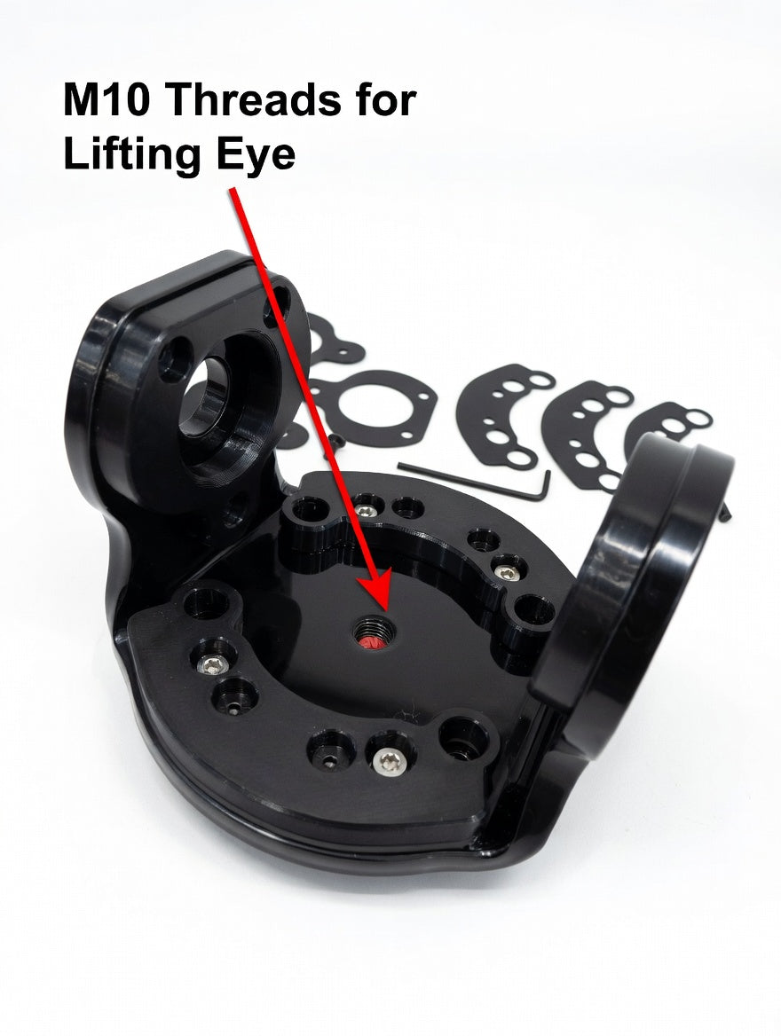 1" Single Pin Voltra Mount for Beyond Power VOLTRA I – Tight Spot Fit | 3x3 Racks