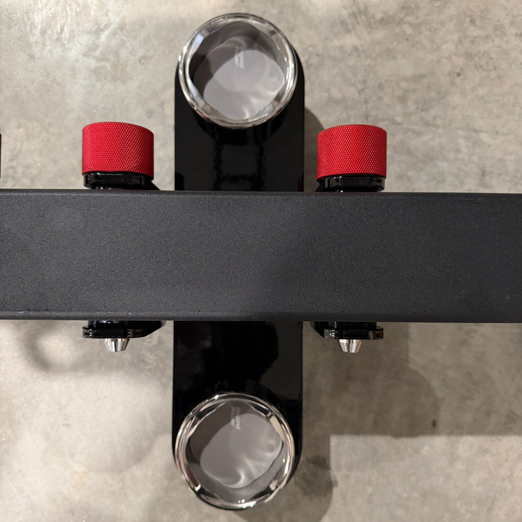 LEGACY Double Offset Mount - Dual Pin, Two Hole, 5/8" - 75mm Racks