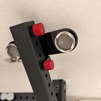 LEGACY Double Offset Mount - Dual Pin, Two Hole, 5/8" - 75mm Racks