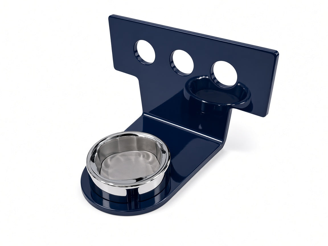 Side Mount 5 inch drop Gloss Blue with DIY Dock and VOLTRA I — angled hero