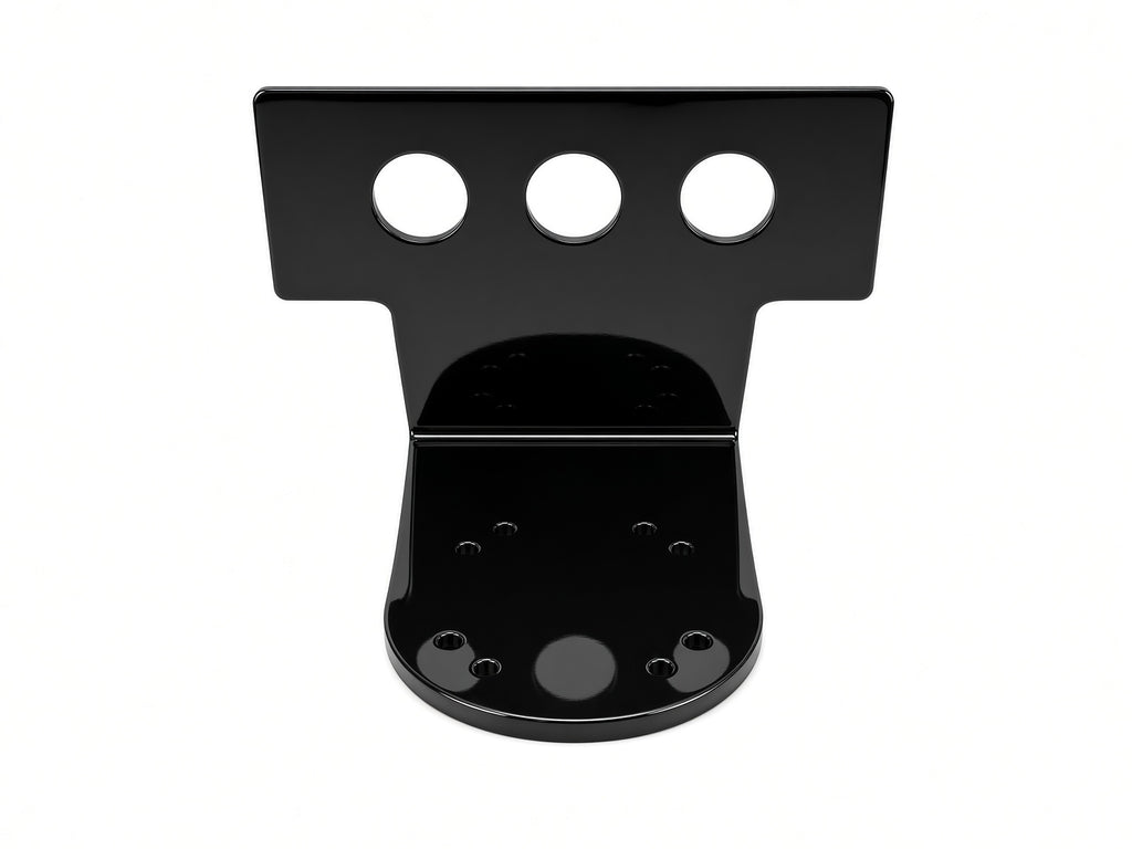 Side Mount 5 inch drop bare plate — front