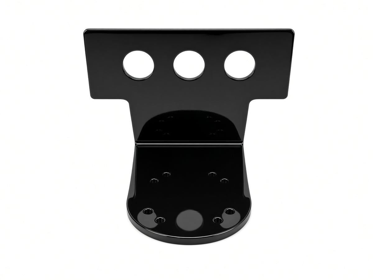 Side Mount 5 inch drop bare plate — front
