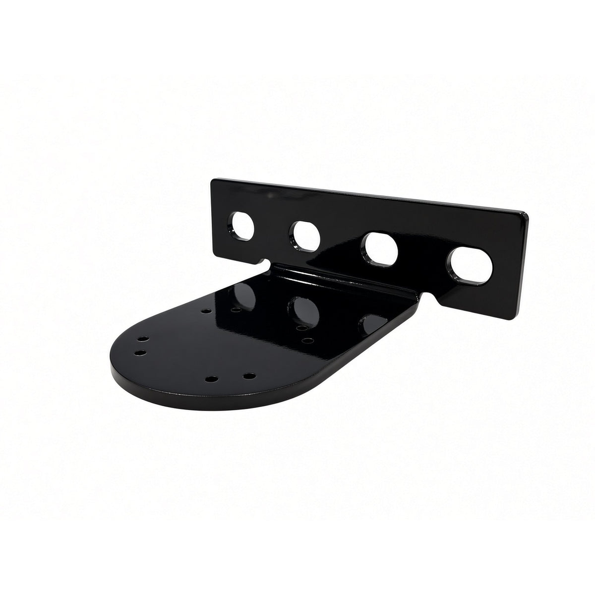 Side Mount 60mm bare plate — angled