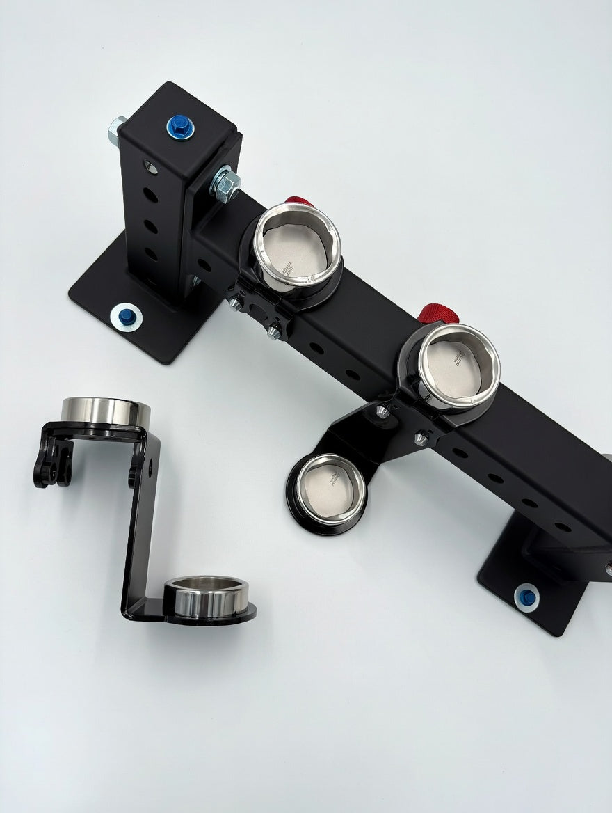 LEGACY Evolver Deep Drop - Two Hole, 5/8" with 2 DIY Docks - 75mm Racks