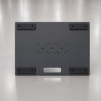 Underside of the Travel Platform showing the four thermoplastic feet
