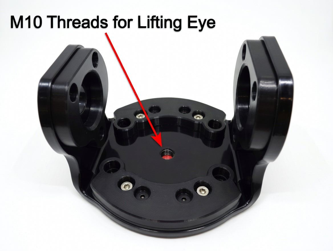 1" Single Pin Voltra Mount for Beyond Power VOLTRA I – Tight Spot Fit | 3x3 Racks